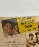 1935 Camel Cigarettes Lou Gehrig & Ford V8 Trucks Vintage Print Ads Lot