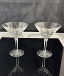 Waterford - Lismore Martini Glass Pair, Small Chip