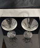 Waterford - Lismore Martini Glass Pair, Small Chip