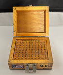 Meyer Gage M-O Minus Pin Plug Gauge Set .0011-.060 Machinist Inspector Tool USA