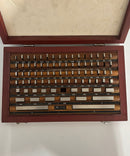 Grade O Steel Gauge Block Set Precision Gage Blocks, Machinist Inspection Tool, Missing Pieces