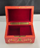 Reuge Swiss Musical Movement Jewelry Box, Yesterday, Made In Italy