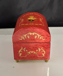 Reuge Swiss Musical Movement Jewelry Box, Yesterday, Made In Italy