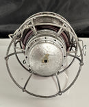 Vintage Kero Railroad Signal Lantern Pair Red & Blue Glass Globe Lanterns