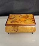 Stardust - Burl Wood Music Jewelry Box, Made In Italy