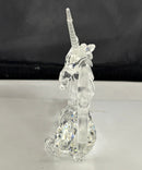 Swarovski - Crystal Unicorn Figurine SCS, Original Box, Repaired Horn