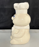 Vintage 1988 Pillsbury Doughboy Ceramic Cookie Jar Kitchen Decor