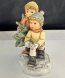 Goebel Berta Hummel - Tree Trimming Time BH 12 Christmas Figurine 1996 With Box