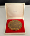 Franklin Mint 1974 Zodiac Calendar Bronze Medal Astrology Signs