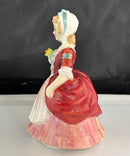 Royal Doulton - Valerie HN 2107 Lady Figurine in Red Dress, Bone China, England