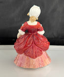 Royal Doulton - Valerie HN 2107 Lady Figurine in Red Dress, Bone China, England