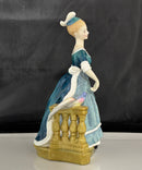 Royal Doulton - Clarinda HN 2724 Bone Chine Figurine Lady with Bird England