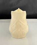 Vintage Belleek Ireland Cream & Sugar Set Green Mark Irish Porcelain