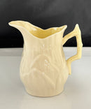 Vintage Belleek Ireland Cream & Sugar Set Green Mark Irish Porcelain