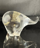 Kosta Sweden Crystal Elephant Figurine 81384 Vicke Lindstrand