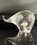 Kosta Sweden Crystal Elephant Figurine 81384 Vicke Lindstrand