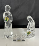 Waterford - Crystal Nativity Collection Holy Family 3 Piece Set With Box
