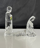 Waterford - Crystal Nativity Collection Holy Family 3 Piece Set With Box