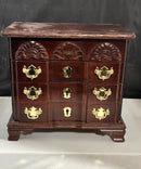 Thomasville Wooden Jewelry Box Chest, Mirror, Darwers, Vintage TaiWan