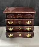 Thomasville Wooden Jewelry Box Chest, Mirror, Darwers, Vintage TaiWan
