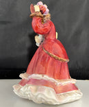 Royal Doulton - Christmas Time HN 2110 Lady Figurine Bone China Made In England