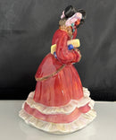 Royal Doulton - Christmas Time HN 2110 Lady Figurine Bone China Made In England