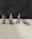Hallmark Keepsake Harry Potter Ornament Lot Dumbledore, Ron, Harry, Hermione w/ Boxes