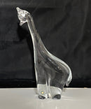 Crystal Giraffe Sculpture Made For Lord & Taylor, Made in Sweden