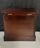 Thomasville Style 454 Wooden Jewelry Box, Mirror, Top 7 Drawer Locking Chest Taiwan