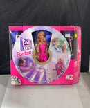 1998 Mattel Talk w/ Me Barbie Doll 17350 Interactive CD-Rom Computer Toy w/ Box, Not Tested