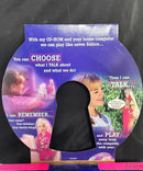 1998 Mattel Talk w/ Me Barbie Doll 17350 Interactive CD-Rom Computer Toy w/ Box, Not Tested