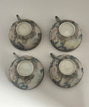 Vintage Japanese Dragon ware Tea Set Moriage Dragon Tea Pot, Cups, Creamer, Sugar, Japan