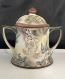 Vintage Japanese Dragon ware Tea Set Moriage Dragon Tea Pot, Cups, Creamer, Sugar, Japan