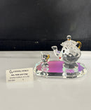 Crystal World - Beauty & the Beast Mrs. Potts & Chip Crystal Figurine