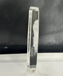 Rosenthal Versace Medusa Crystal Paperweight Plague Studio Line w/ Box & Papers
