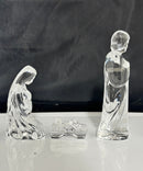 Waterford - Crystal Nativity Set 3 Piece Mary, Joseph, Baby Jesus