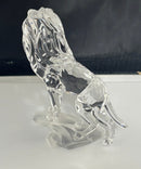 Swarovski - Crystal Lion Figurine w/ box, Broken Tail