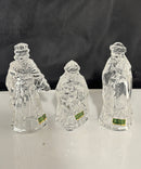 Marquis by Waterford Crystal Nativity 3 Piece Set Wise Man w/ Box