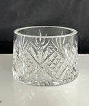 Waterford - Crystal Votive Candle Holder Diamond Cut Heavy Crystal