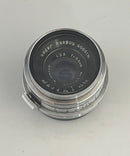 Vintage Nippon Kogaku Tokyo W-Nikkor.C 3.5cm f/2.5 Camera Lens w/ Case & Caps