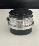 Vintage Nippon Kogaku Tokyo W-Nikkor.C 3.5cm f/2.5 Camera Lens w/ Case & Caps