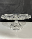 Marquis By Waterford Canterbury Crystal Cake Plate Pedestal Stand 5264 w/ Box