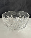 Waterford Crystal 8" Cut Crystal Bowl Starburst Base Heavy Crystal, Ireland