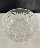 Waterford Crystal 8" Cut Crystal Bowl Starburst Base Heavy Crystal, Ireland