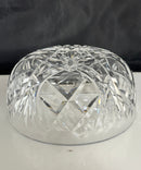 Waterford Crystal 8" Cut Crystal Bowl Starburst Base Heavy Crystal, Ireland