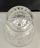 Waterford Crystal Footed Vase Scalloped Rim Cut Crystal Ireland 7" Heavy