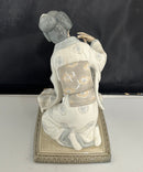 Lladro Geisha Arranging Flowers Figurine Porcelain