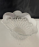 Marquis By Waterford Crystal Large Scalloped Centerpiece Bowl, Diamond Cut