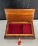 Vintage Italian Musical Jewelry Box Happy Wanderer
