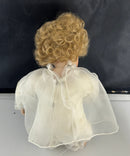 Ashton Drake Silver Lining Porcelain Angel Doll Wings, Pillow, Original Packaging